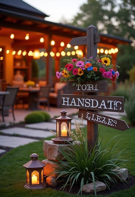 handcrafted natural outdoor decor
