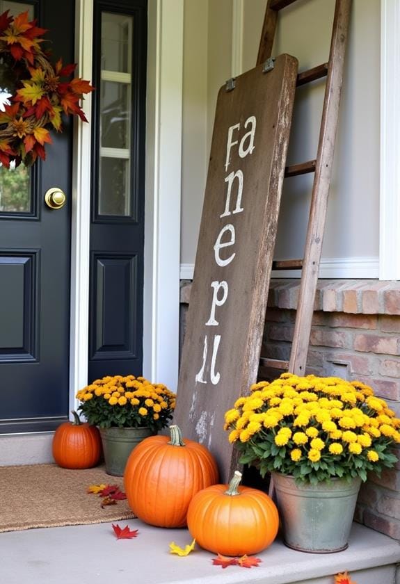 handcrafted rustic wooden signs