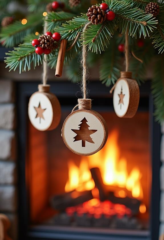 handmade rustic holiday decor