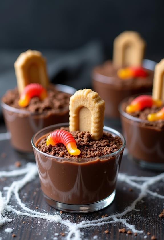 haunted dessert halloween treats