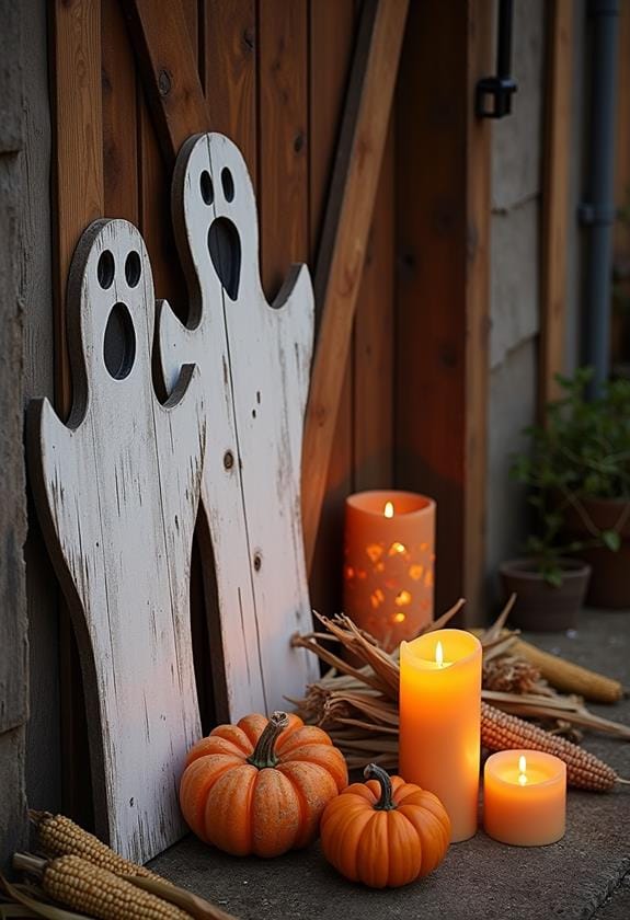 haunted rustic wooden decor