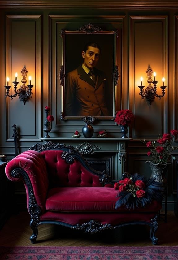 haunting art and retro reflections