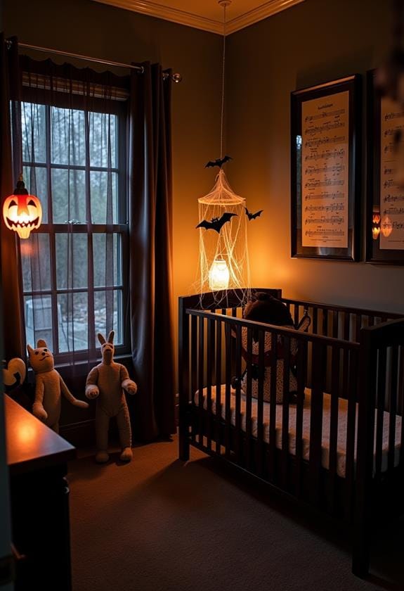 haunting nursery rhyme decor