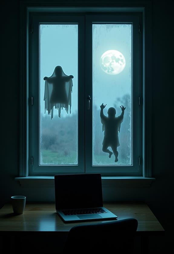 hauntingly beautiful window displays
