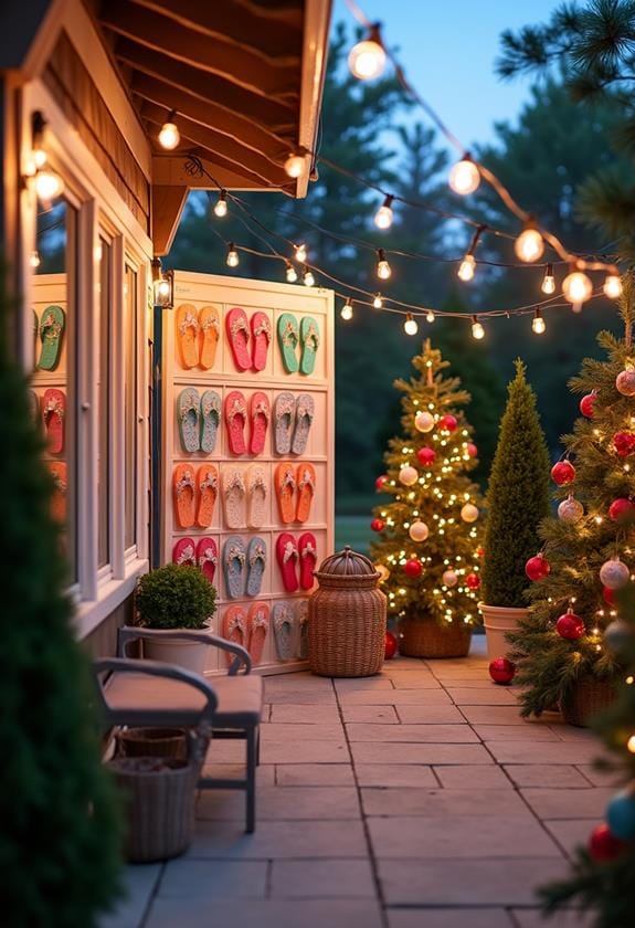 holiday countdown footwear fun