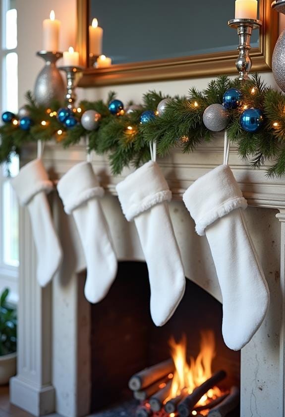 holiday decor for mantels