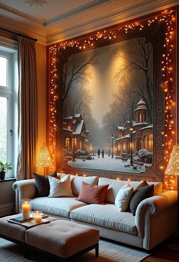 holiday decor wall hanging