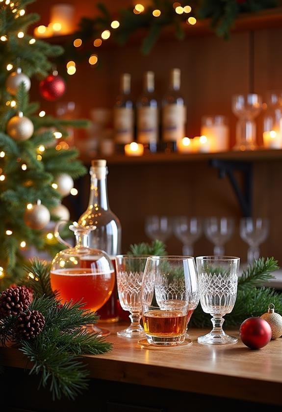 holiday drinkware and accessories