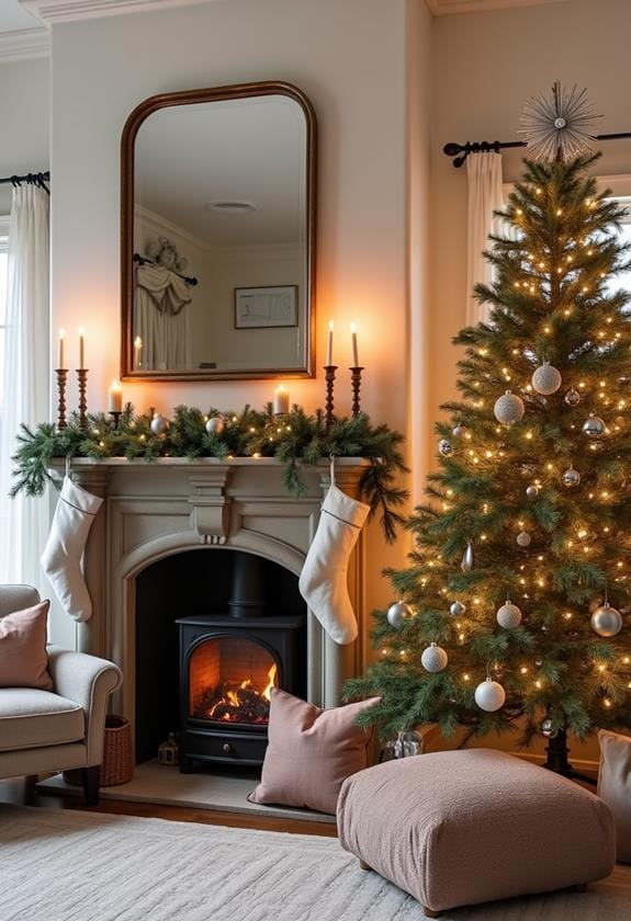 holiday mantel decor ideas