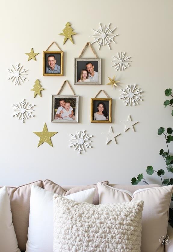 holiday picture display craft