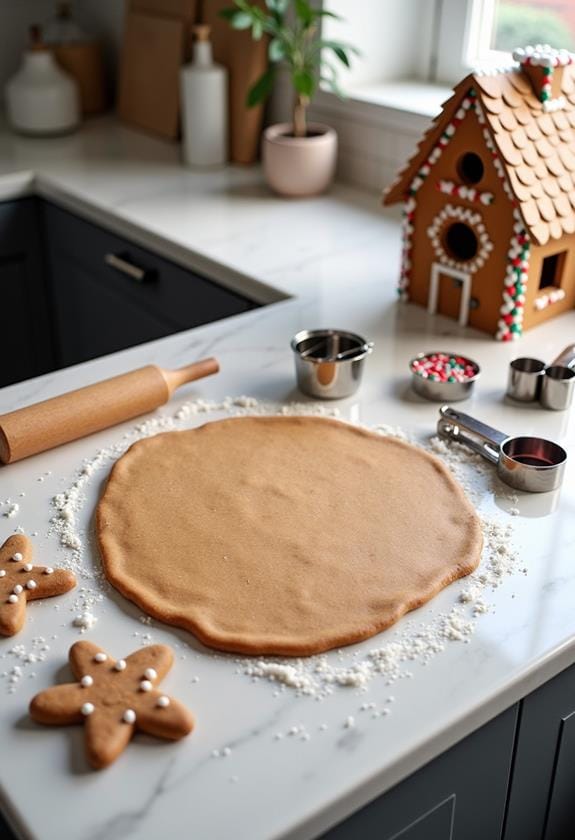 ideal gingerbread dough recipe
