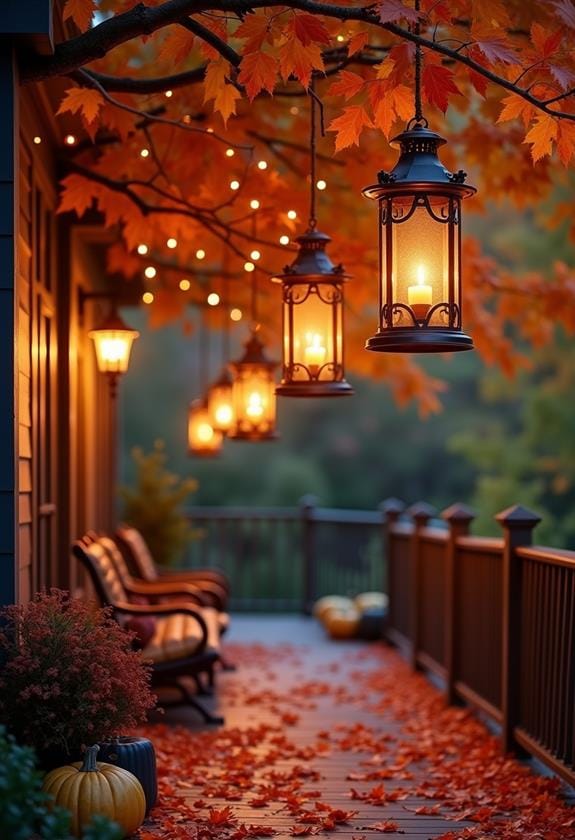 illuminated autumn celebrations outdoors