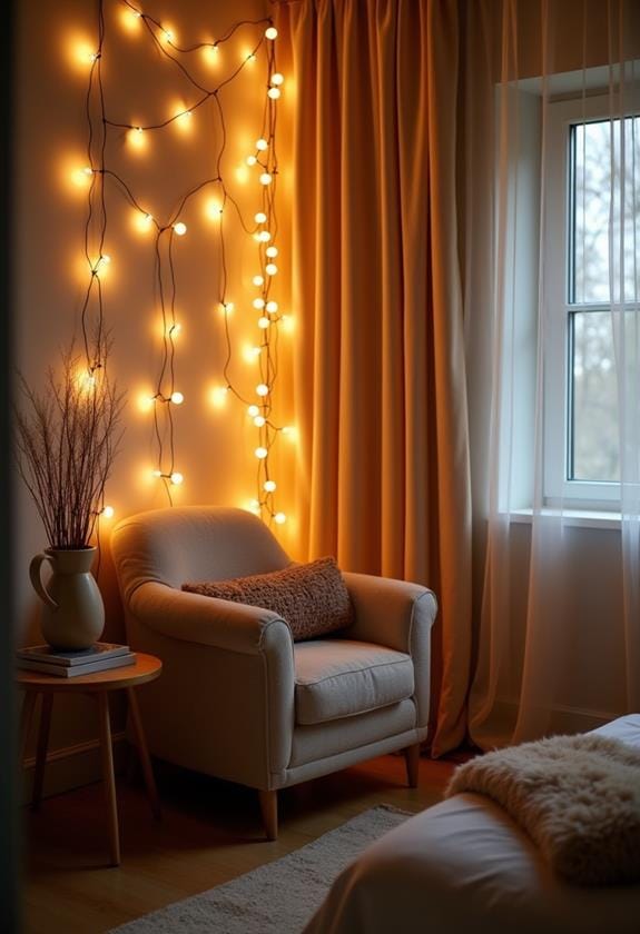 illuminated decorative wall design