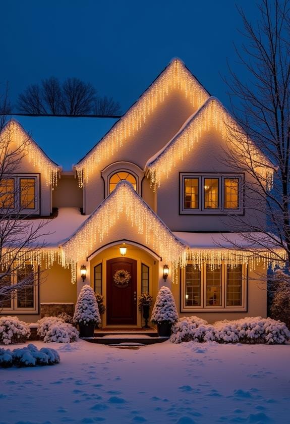 illuminated outdoor light display