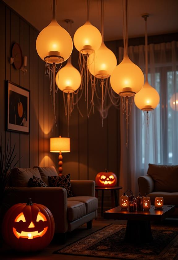 illusion of floating candles