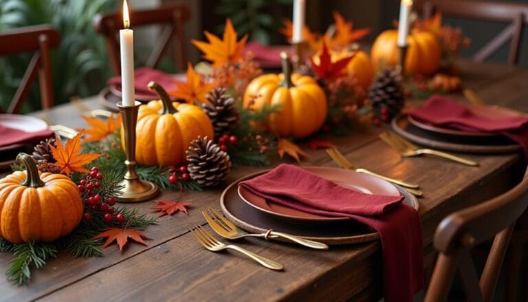 impressive fall table decor