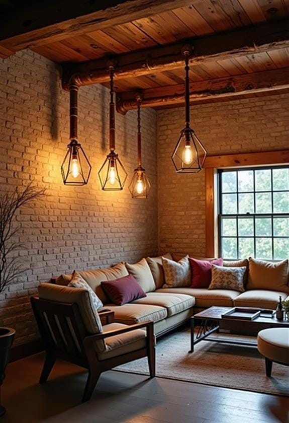 industrial pipe light fixtures