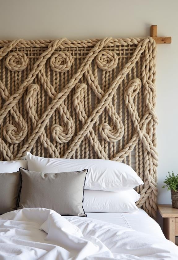 intricate braided rope pattern