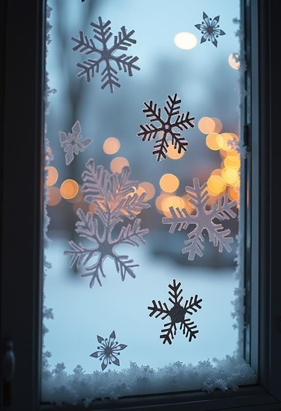 intricate winter ice designs