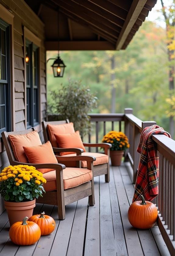 inviting al fresco space