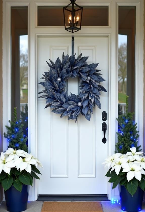 inviting porch and entryway
