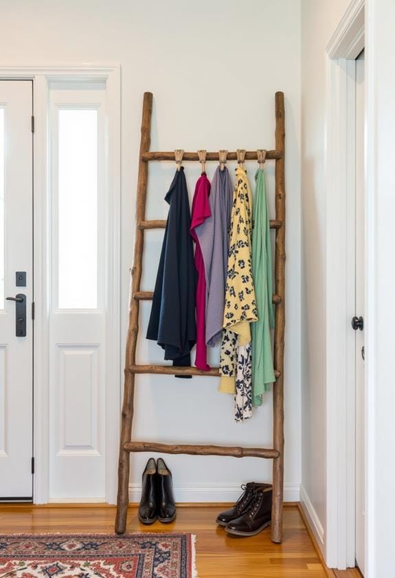 ladder transformed into rack