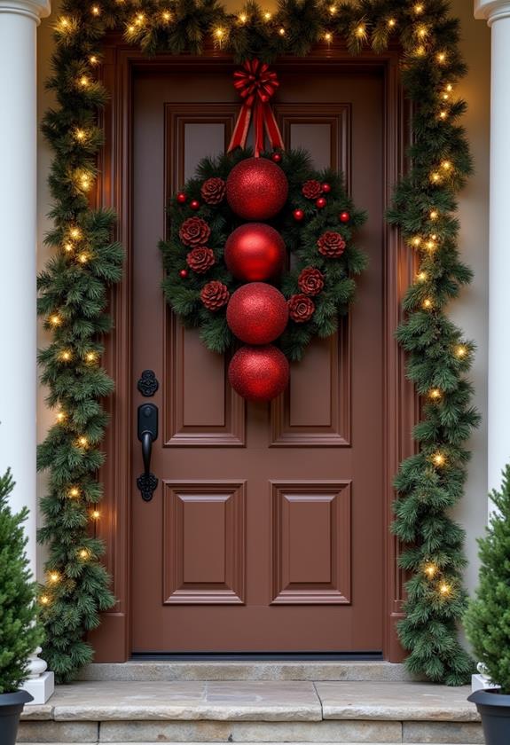 large decorative door accessory