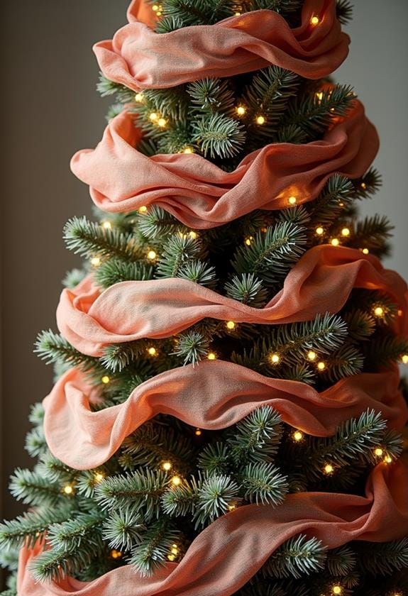 layered ribbon design technique