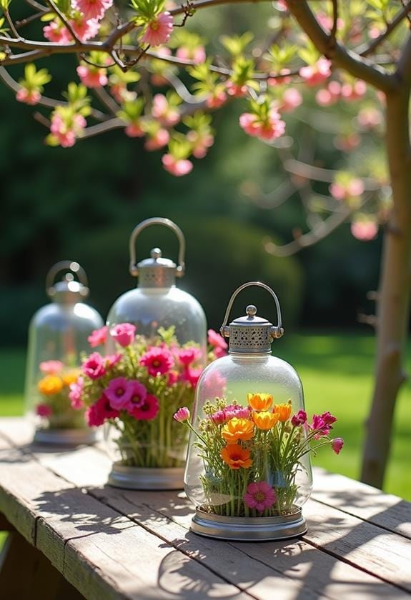 luminous botanical decorative lanterns