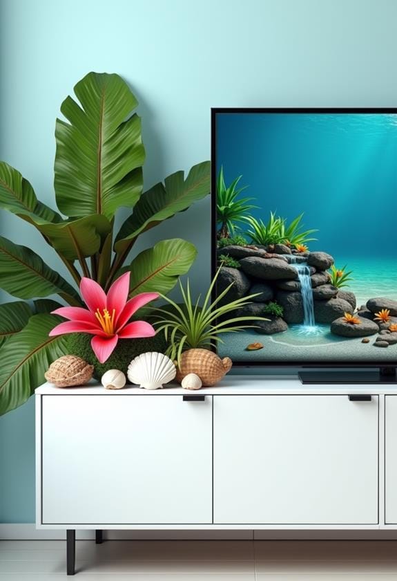 lush exotic botanical haven