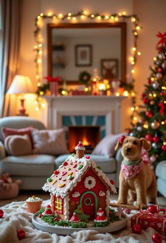 magical christmas party decor