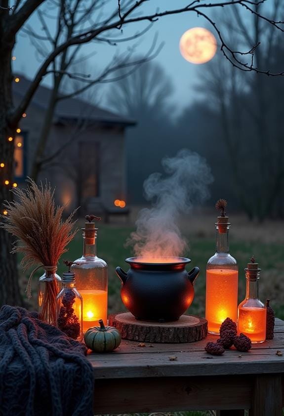 magical elixirs crafting area