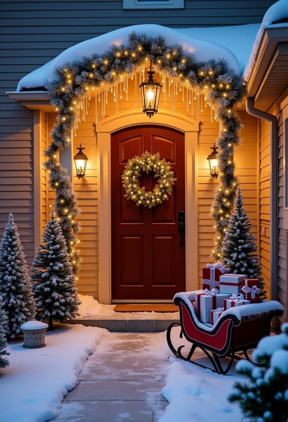 magical seasonal entrance makeover