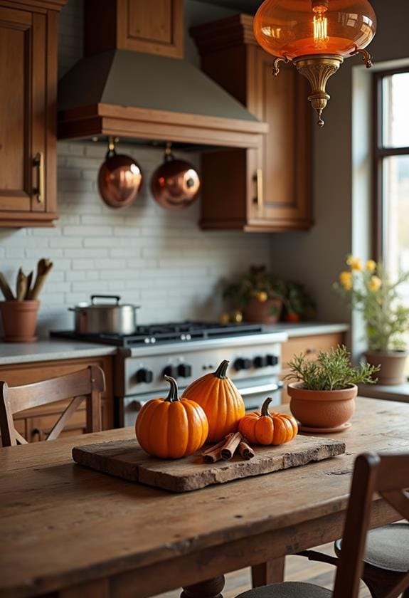 metallic home decor style