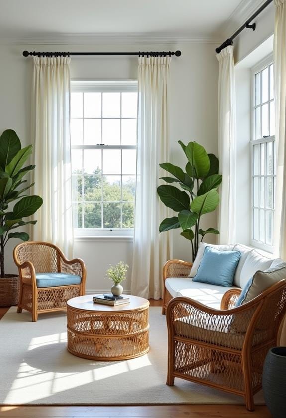 natural material home decor