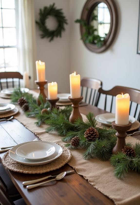 natural rustic centerpiece ideas