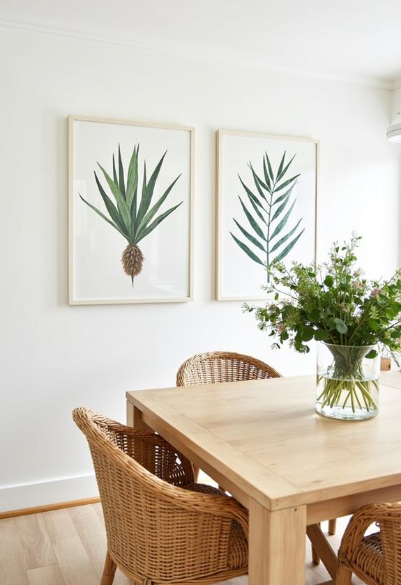 nature inspired decorative artwork