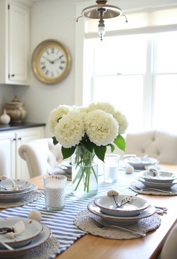 nautical themed table decor ideas