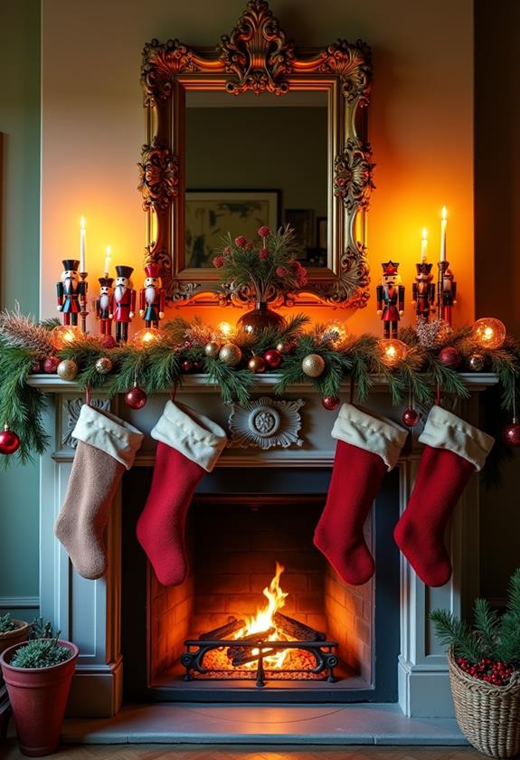 nostalgic colorful vintage christmas