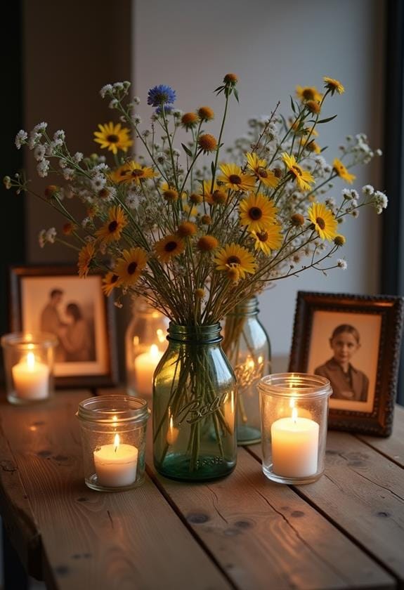 nostalgic picture frame decor