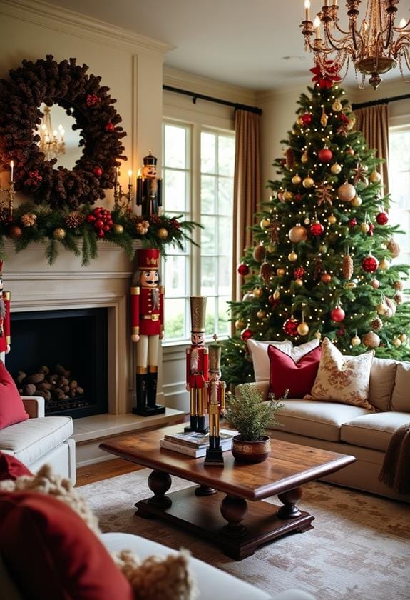 nutcracker themed holiday decor ideas