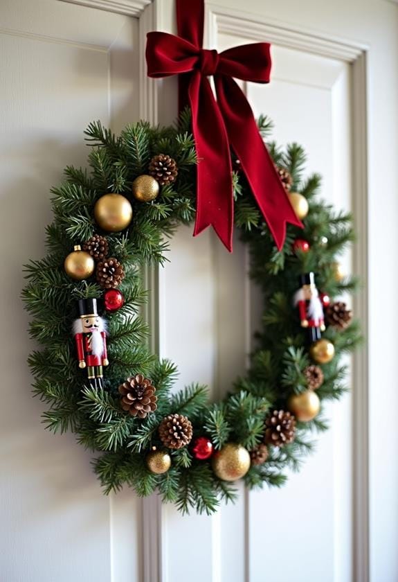 nutcracker themed holiday decoration