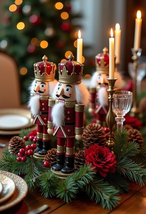 nutcracker themed table decor