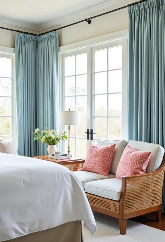 ocean inspired fabrics and decor