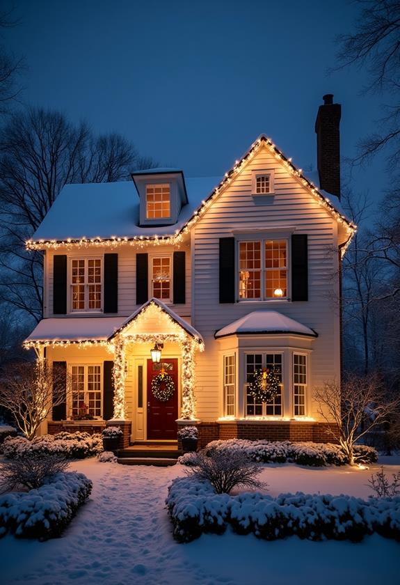 outdoor christmas lights inspiration