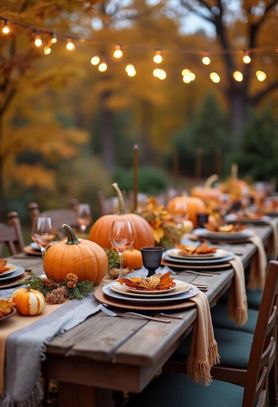 outdoor thanksgiving decor ideas
