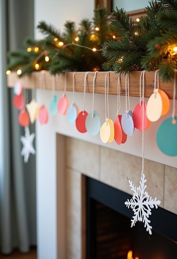 paper garlands essential materials