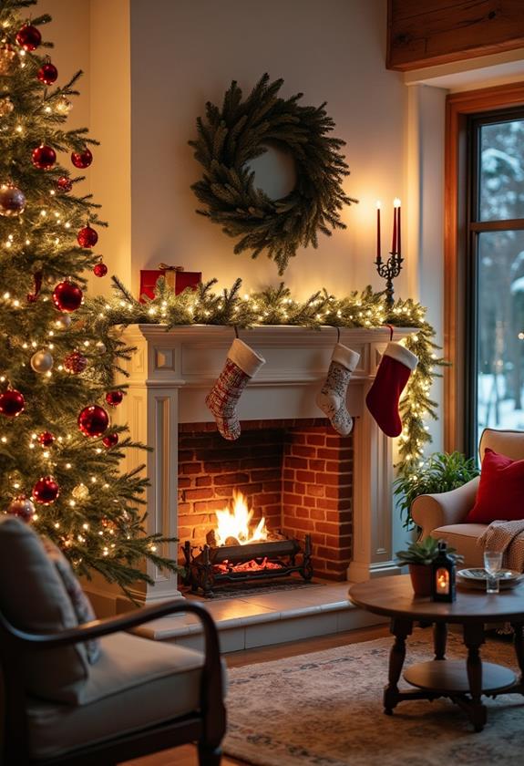 perfect traditional christmas decor