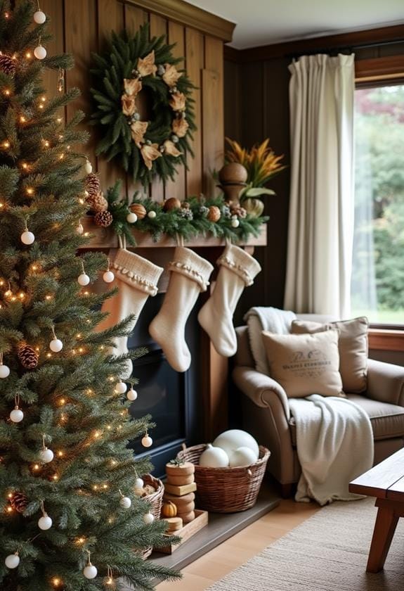 primitive christmas decor ideas