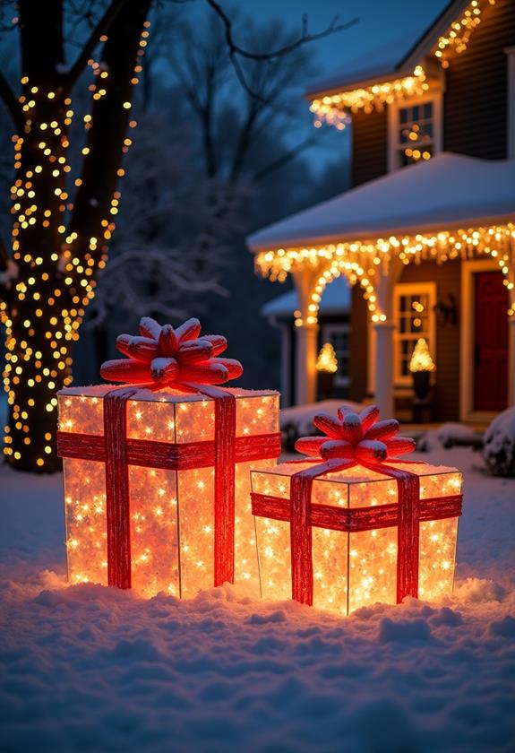 radiant holiday gift exhibits